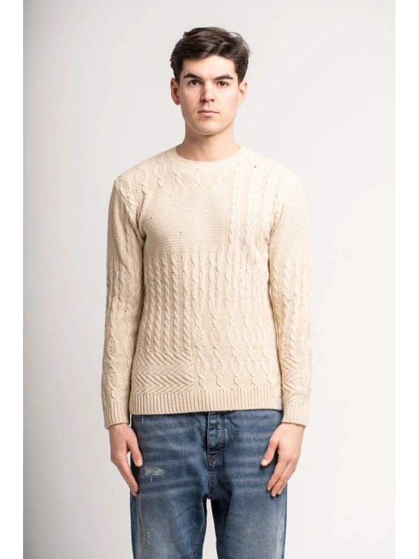 JAQUARD SWEATER BOTT.