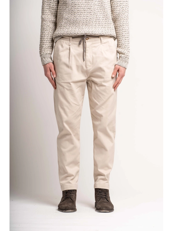 PANTS WITH PENCE AND COUL. EMBROIDERY