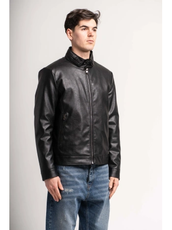 ECO-LEATHER JACKET