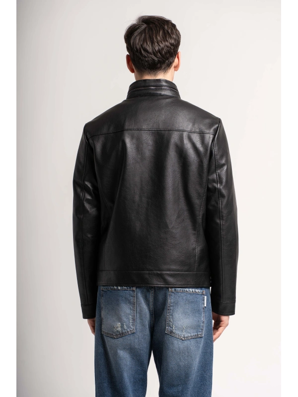 ECO-LEATHER JACKET