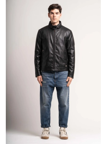 ECO-LEATHER JACKET