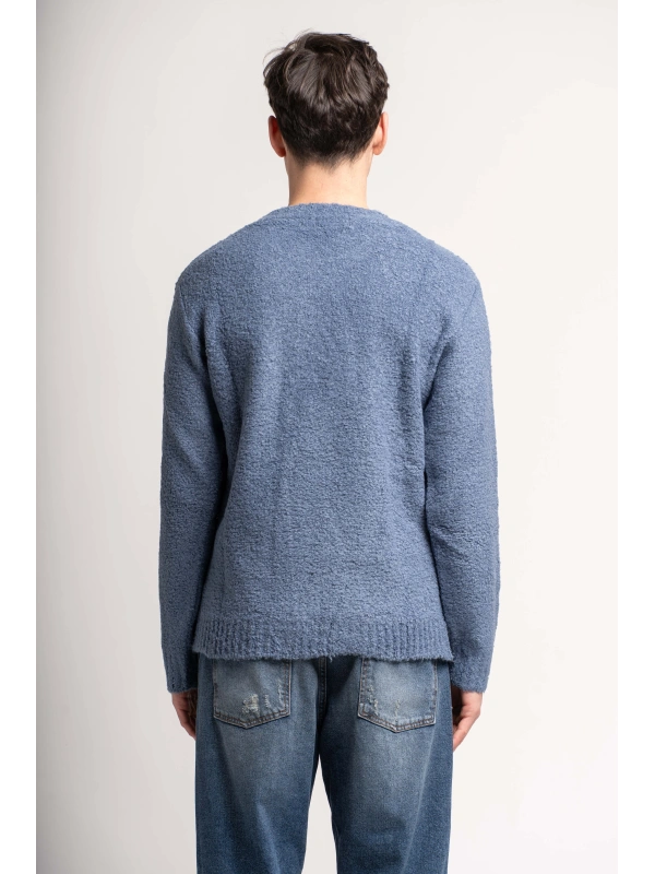 G. BOUCLE' NECK SWEATER