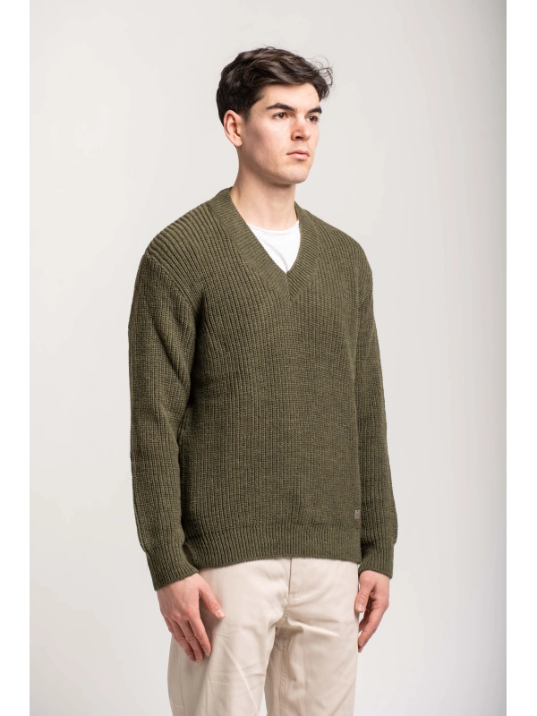 MAGLIA SCOLLO V OVER