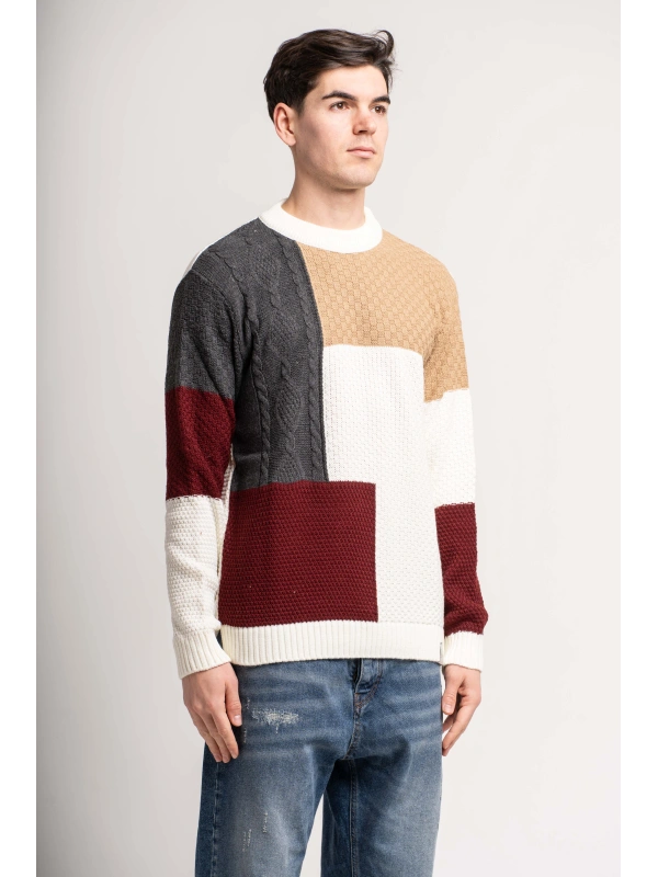 MAGLIA JACQUARD INTARSIO COL. 2