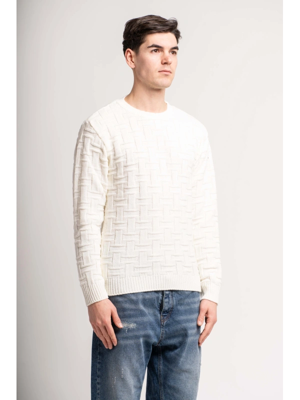 MAGLIA PUNTO INCROCIO