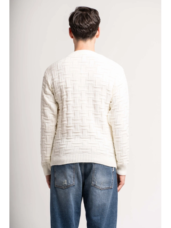 MAGLIA PUNTO INCROCIO