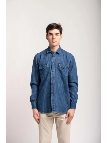DENIM OVERSHIRT