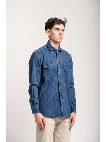DENIM OVERSHIRT