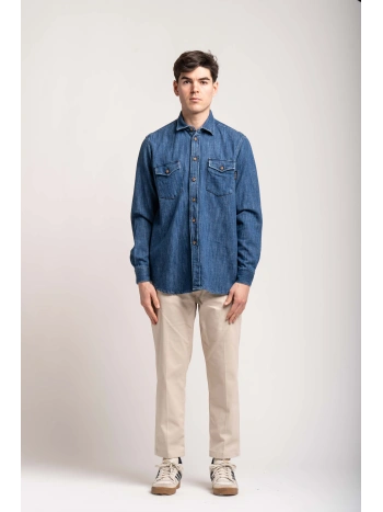 DENIM OVERSHIRT