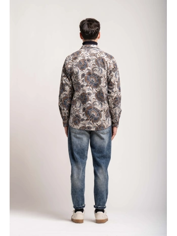 OVERSHIRT VELL.STAMPATO