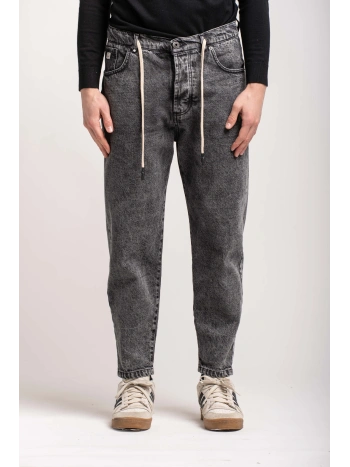 JEANS BLACK COULISSE