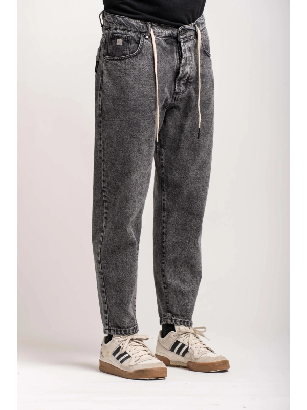 JEANS BLACK COULISSE
