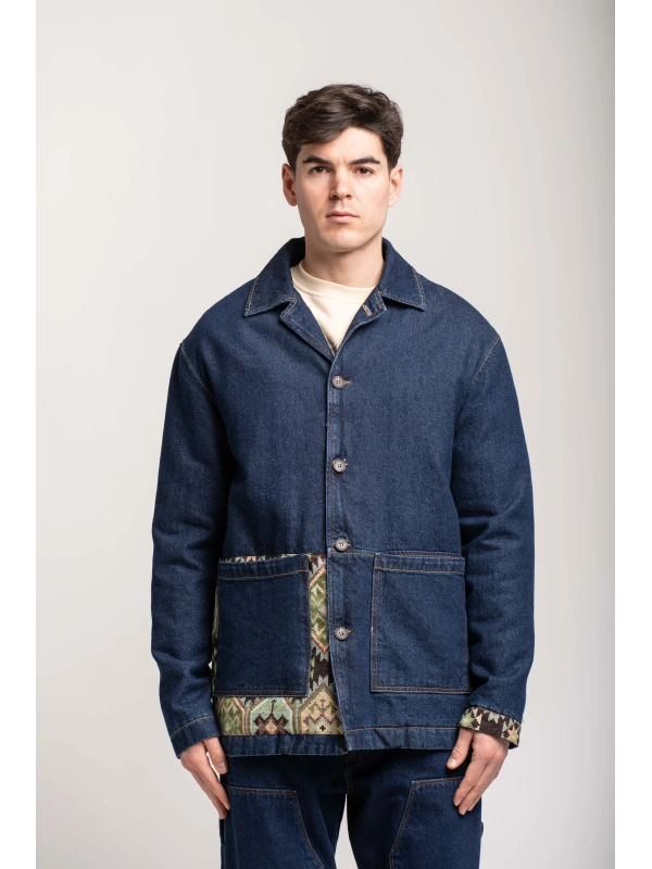 AZTEC DENIM JACKET