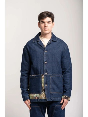 GIUBBOTTO DENIM AZTECO