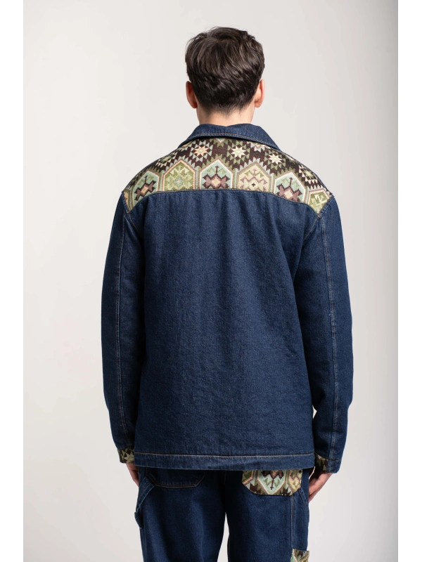 AZTEC DENIM JACKET