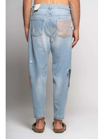 LIGHT PATCH JEANS