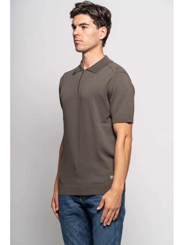 POLO SHIRT M/S ZIP 2