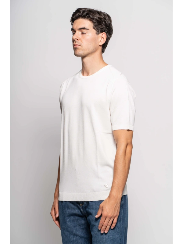 MAGLIA CREPE MEZZAMANICA SOTTOBOSCO