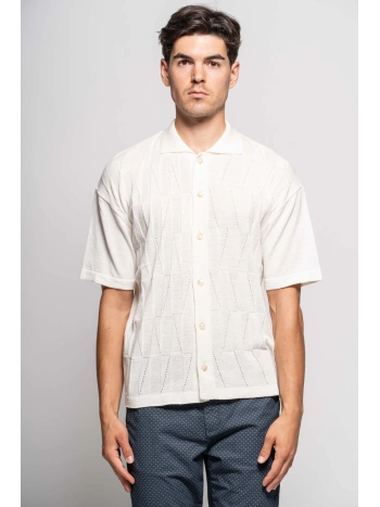 CAMICIA M/M TRIANGOLI