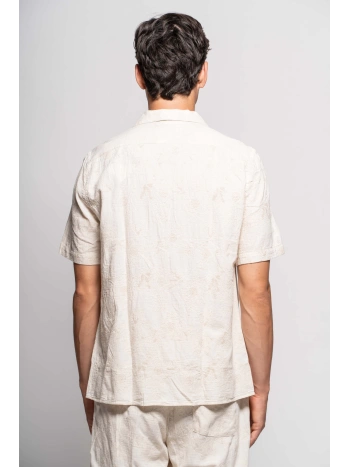 CAMICIA M/M JAQUARD CO/LI