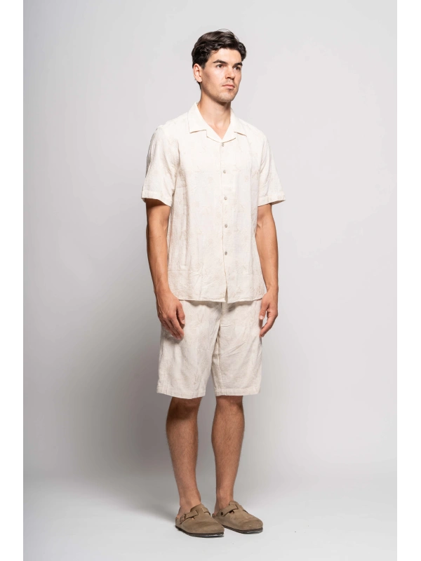 S/M JAQUARD SHIRT CO/LI