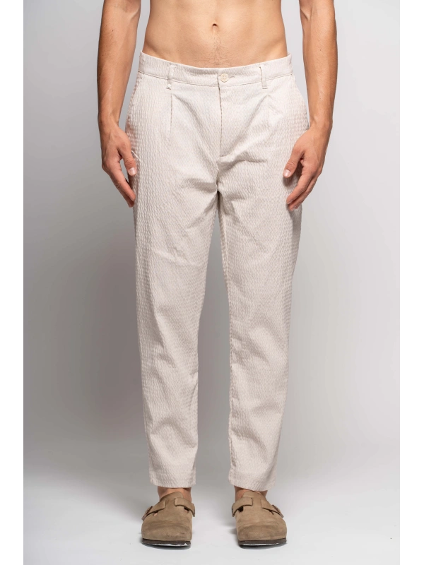 CAMICIA SEERSUCKER COLLO