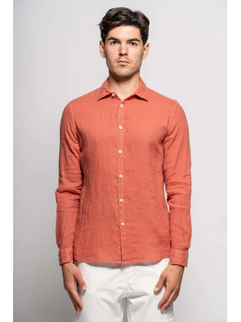 LINEN COLLAR SHIRT