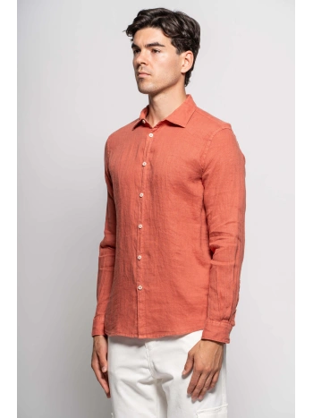 LINEN COLLAR SHIRT