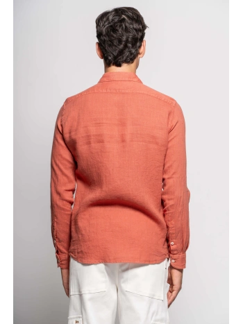 LINEN COLLAR SHIRT