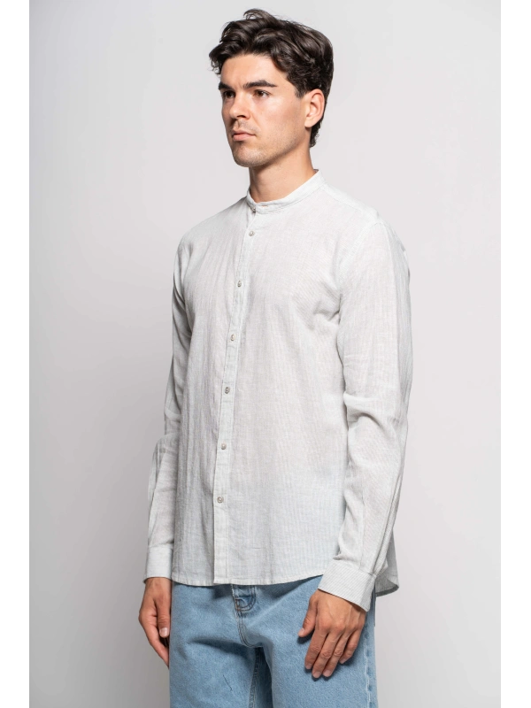 LI/CO MICRO-STRIPE SHIRT