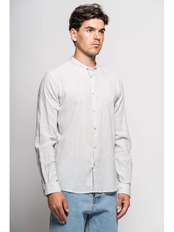 LI/CO MICRO-STRIPE SHIRT