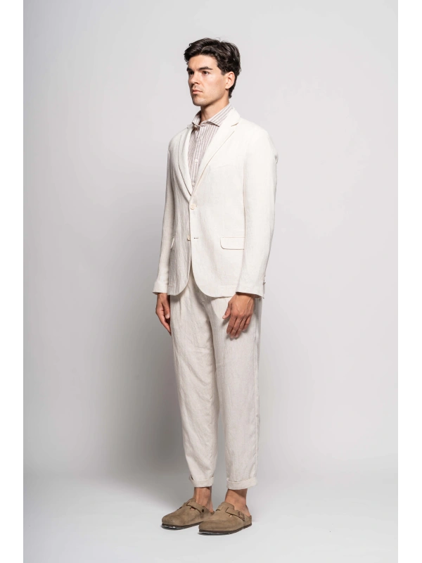 LINEN BLEND JACKET 2