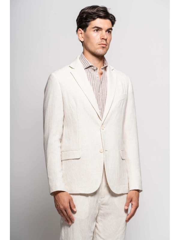 LI/CO JAQUARD STRIPED PANTS