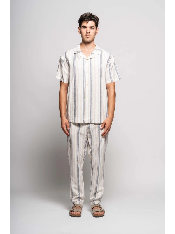 OVERSHIRT S/S RIG.MISTOLINO