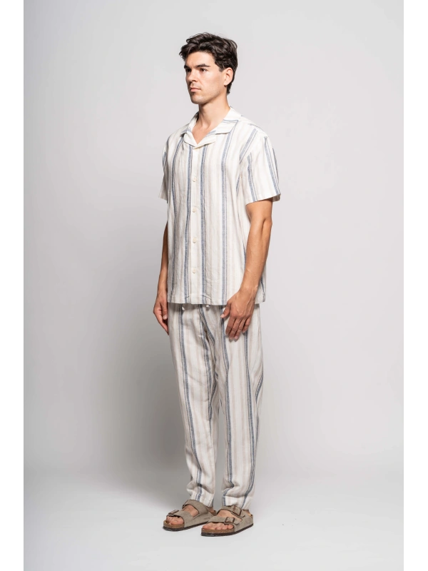 OVERSHIRT S/S RIG.MISTOLINO