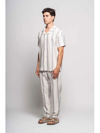 OVERSHIRT S/S RIG.MISTOLINO