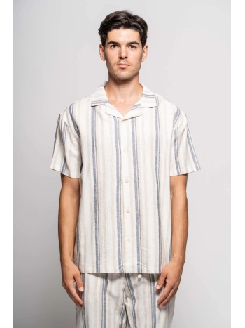 OVERSHIRT S/S RIG.MISTOLINO