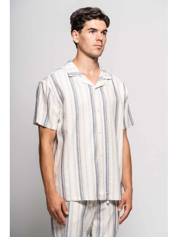 OVERSHIRT M/M RIG.MISTOLINO