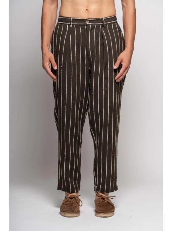 JACQUARD STRIPED PANTS