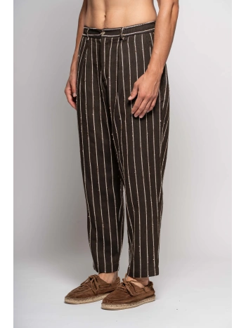 JACQUARD STRIPED PANTS