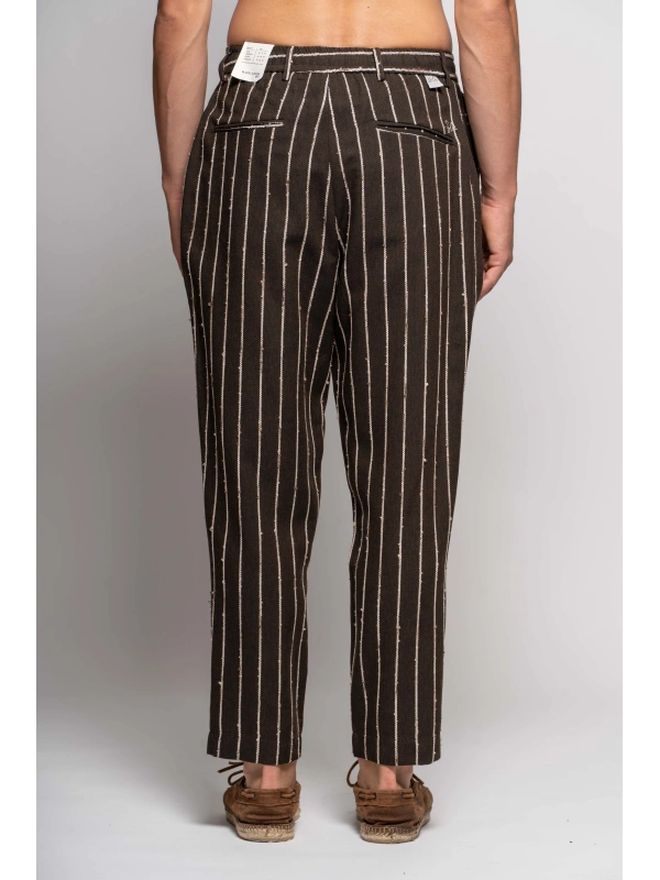 JACQUARD STRIPED PANTS
