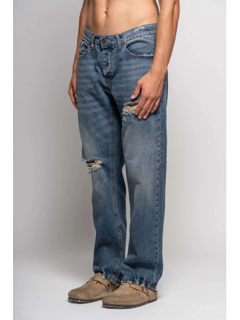 JEANS WITH EMBROIDERY