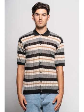 CAMICIA MAGLIA M/M RIGHE