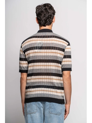 CAMICIA MAGLIA M/M RIGHE