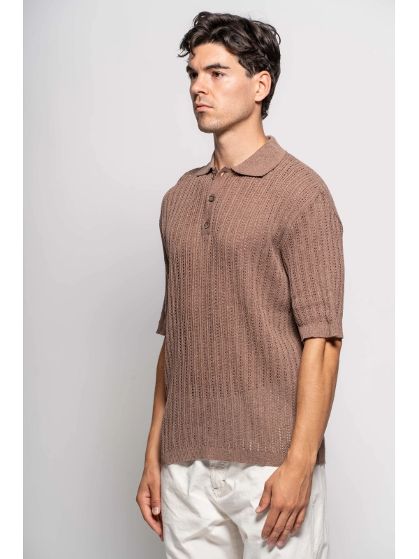 MAGLIA POLO COSTE FIORI
