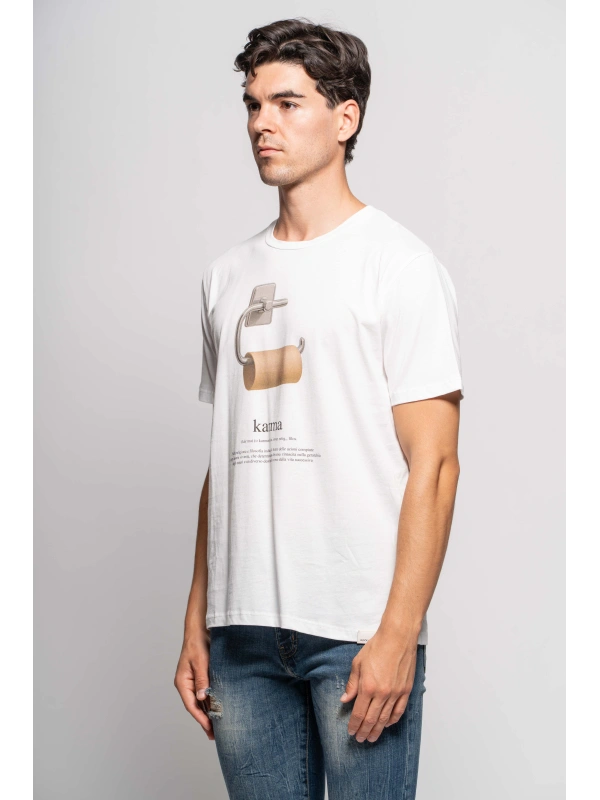 T-SHIRT STAMPA KARMA 2