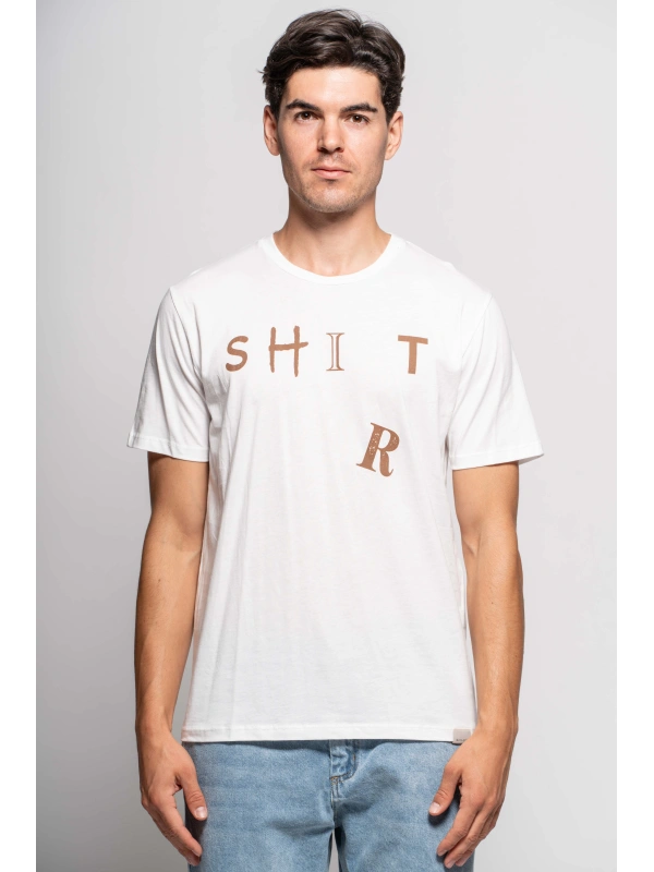 SHIT PRINT T-SHIRT