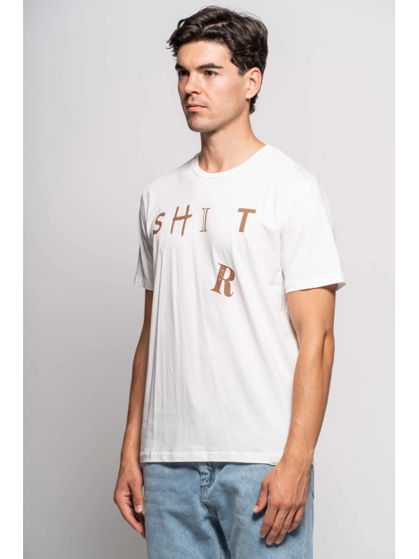 SHIT PRINT T-SHIRT 2