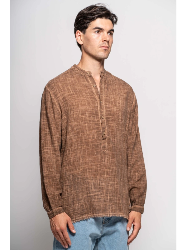 CAMOUFLAGE KAFTAN JACKET