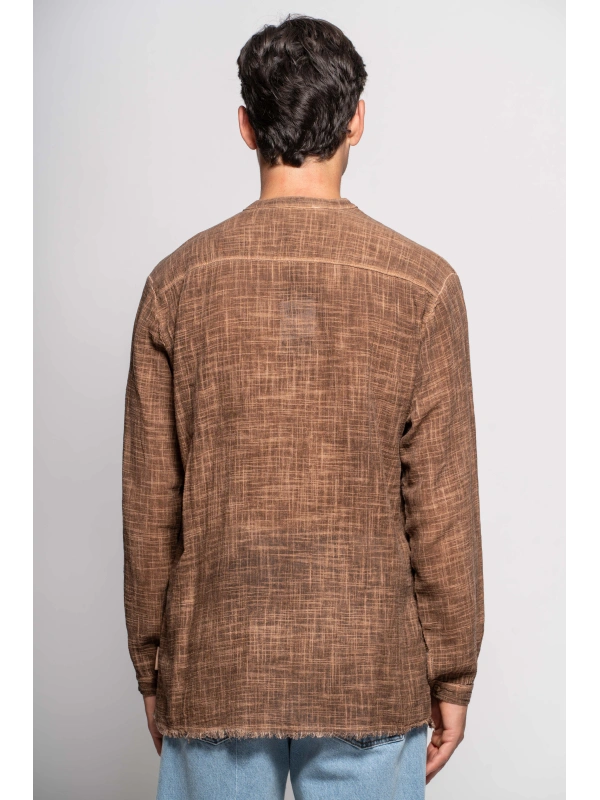 CAMOUFLAGE KAFTAN JACKET